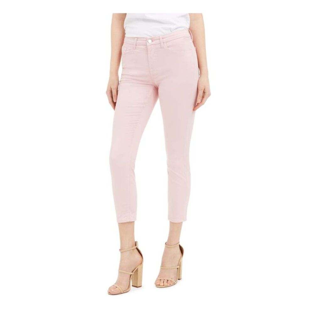 NWT Jen 7 By 7 For All Mankind Womens Beige Ankle Skinny Jeans 4